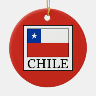 Chile Keramik Ornament