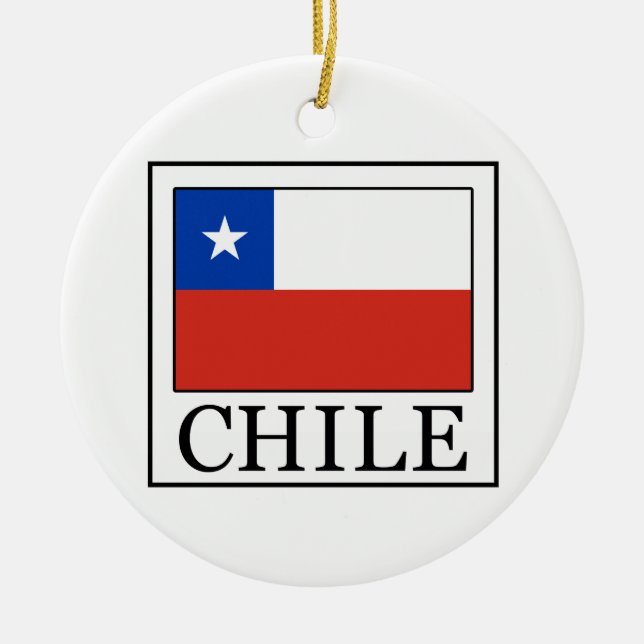 Chile Keramikornament (Vorne)