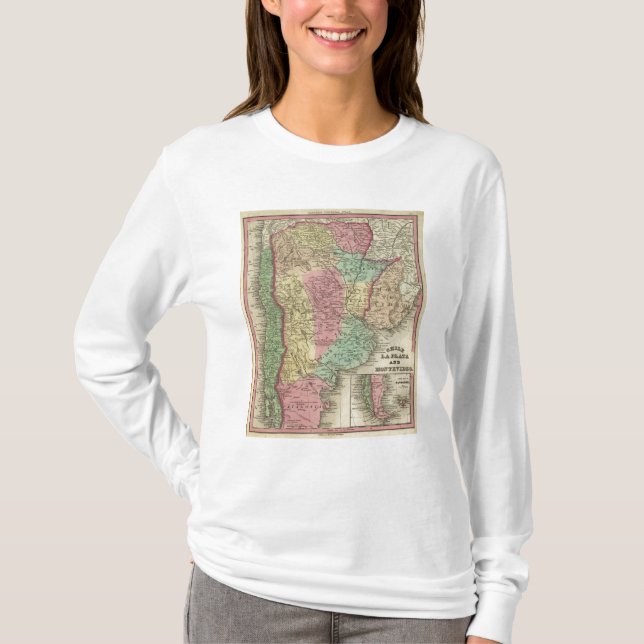 Chile La Plata und Montevideo T-Shirt (Vorderseite)
