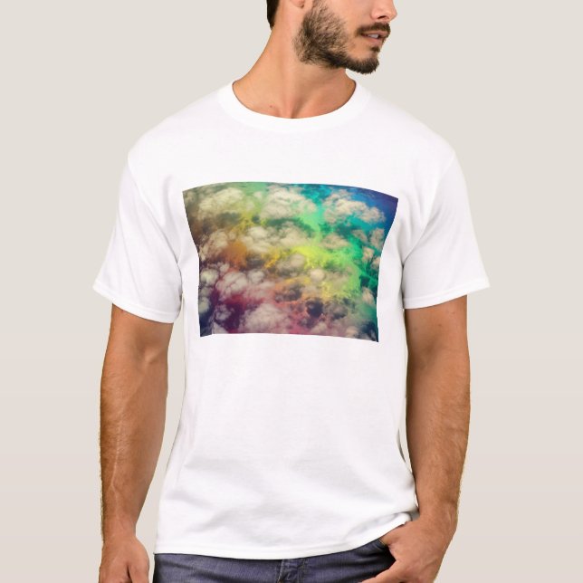 Chile - Landschaftsluftschießen| Südamerika T-Shirt (Vorderseite)