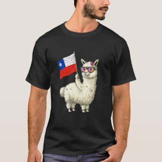 Chile Llama chilenischer Stolz chilenische Wurzeln T-Shirt