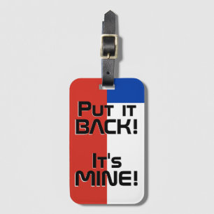 Chile National Flag Funny Patriotic Gepäckanhänger