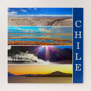 Chile Naturparks Puzzle