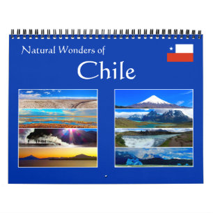 Chile Naturwunder 2025 Kalender