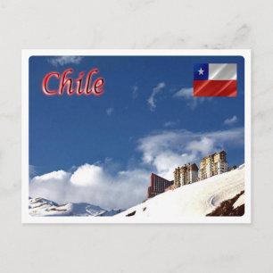 Chile - Nevado Valley - Postkarte