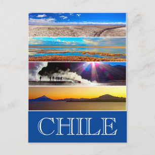 Chile Parks Postkarte