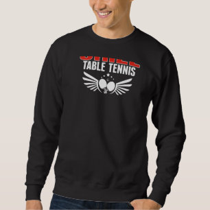 Chile Ping Pong Chilenische Tischtennis-Mannschaft Sweatshirt