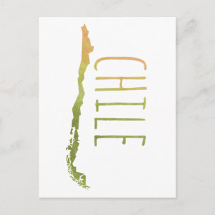 Chile Postkarte