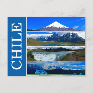 Chile Postkarte