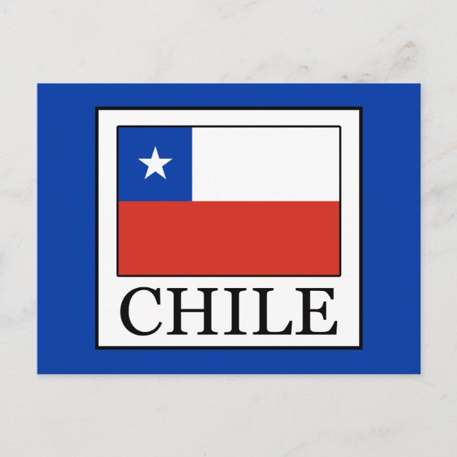 Chile Postkarte (Vorderseite)