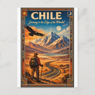 CHILE – Reise an den Rand der Welt Postkarte