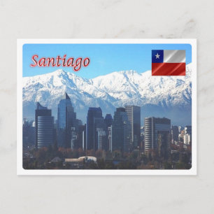 Chile - Santiago - Postkarte