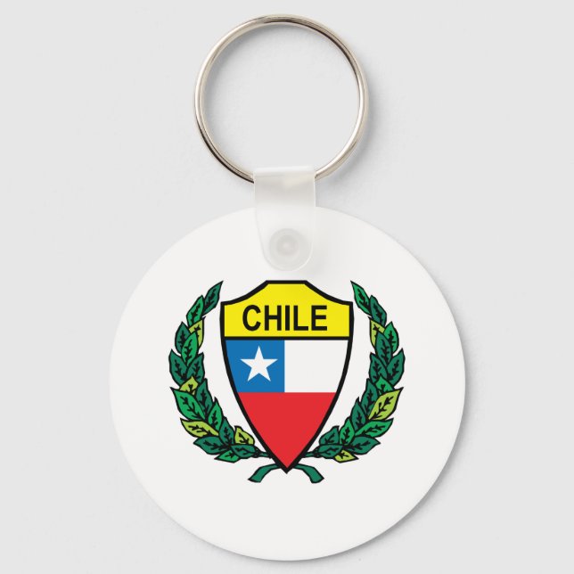 Chile Schlüsselanhänger (Vorderseite)