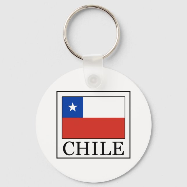 Chile Schlüsselanhänger (Vorderseite)