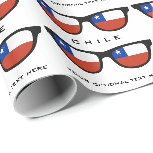 Chile Schüttelt Sondertext- und Farbenverpackung Geschenkpapier