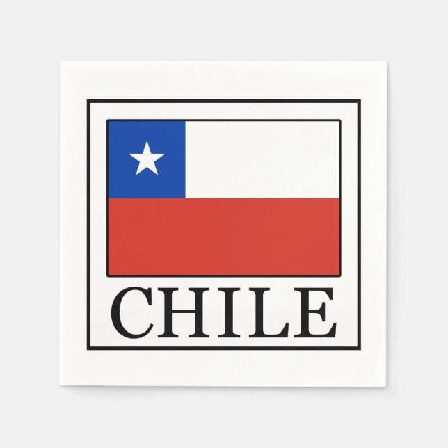 Chile Serviette (Vorderseite)