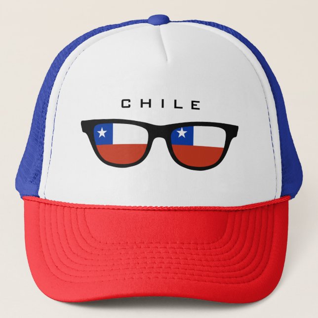 Chile Shades Zollhut Truckerkappe (Vorderseite)