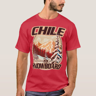 Chile Snowboarden T-Shirt