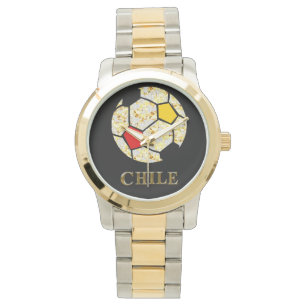 CHILE SOCCER WATCH ARMBANDUHR