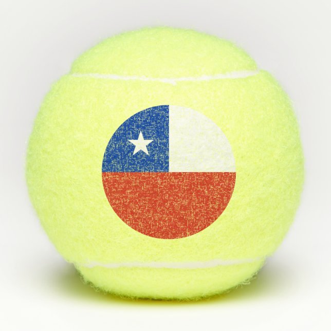 Chile Tennisbälle (Vorderseite)