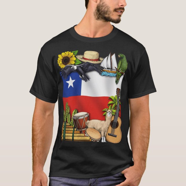 Chile vintage T-Shirt (Vorderseite)