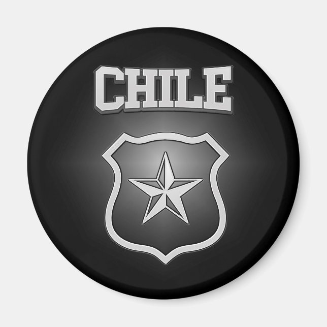 Chile-Wappen Magnet (Vorne)