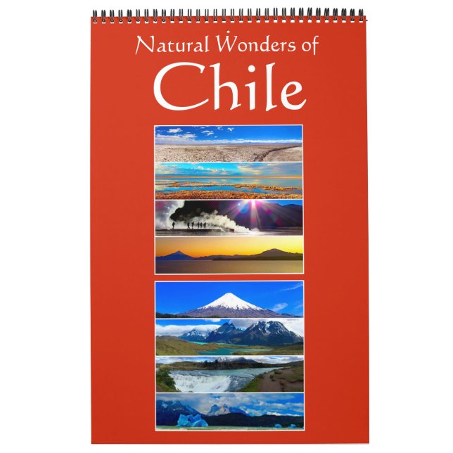 Chile Wunder Kalender (Titelbild)