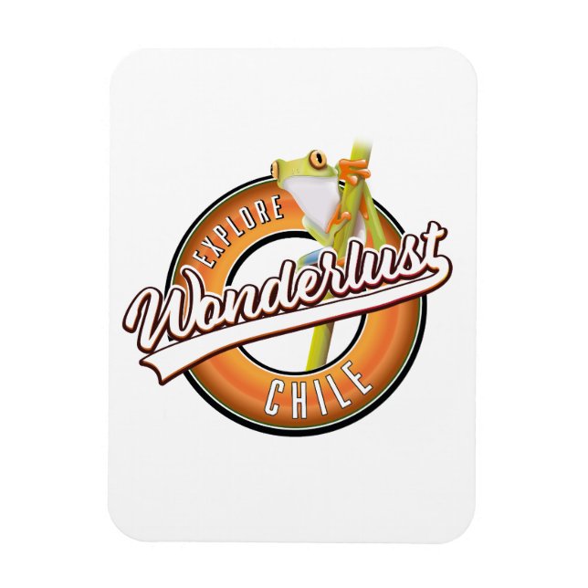 Chile wunderbar erkunden magnet (Vertikal)