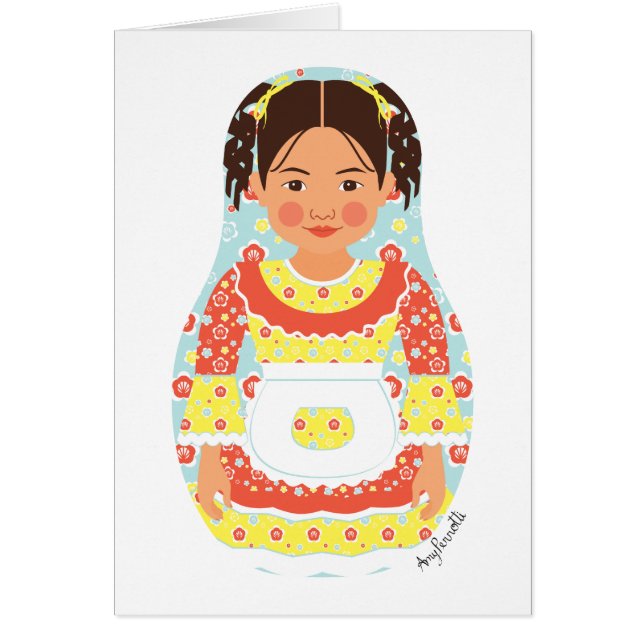 Chilean Matryoshka Card (Vorne)