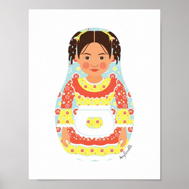 Chilean Matryoshka Poster (Vorne)