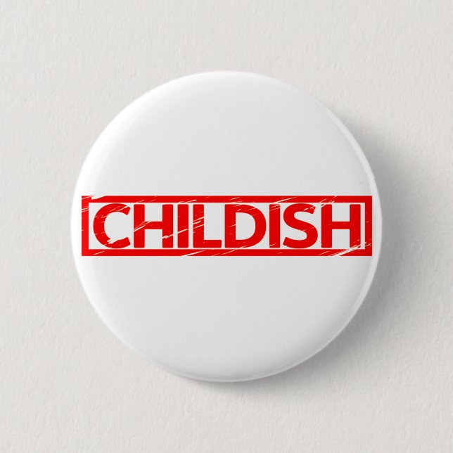 Chilenische Briefmarke Button (Vorderseite)
