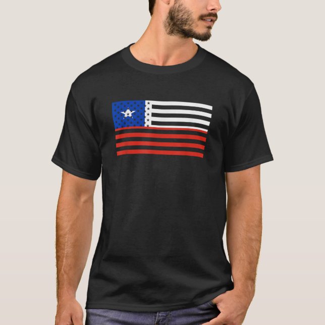 Chilenische Flagge Amerika Chile USA Pride T-Shirt (Vorderseite)