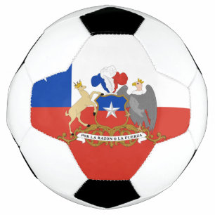 chilenische Flagge Fußball
