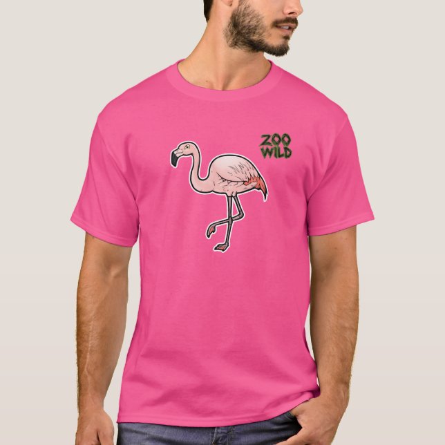 Chilenischer Flamingo T-Shirt (Vorderseite)