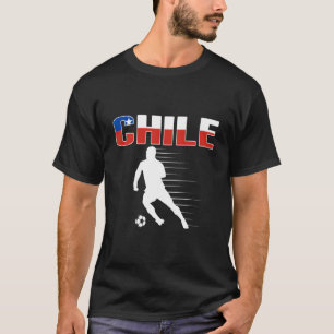 Chilenisches Fußballtrikot Unterstützung der chile T-Shirt