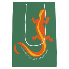 Chileno Valley Newt Brigade Geschenktasche - grün Mittlere Geschenktüte