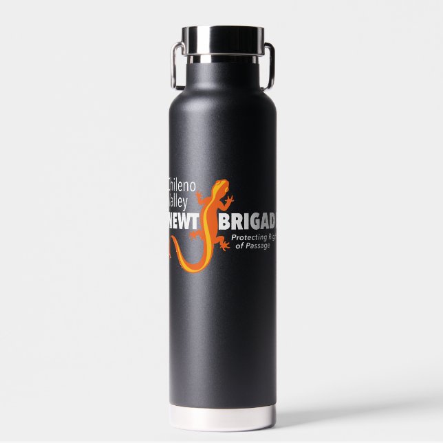 Chileno Valley Newt Brigade Logo Flasche (Vorne)