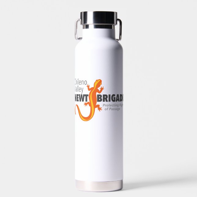 Chileno Valley Newt Brigade Logo Flasche (Vorne)