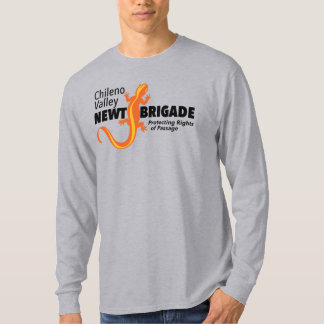 Chileno Valley Newt Brigade Logo T - Shirt