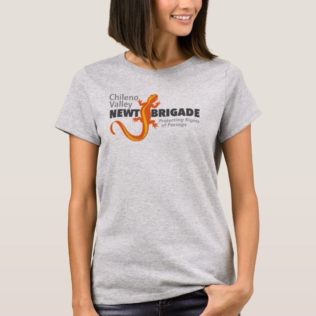 Chileno Valley Newt Brigade T - Shirt der Frauen (Vorderseite)