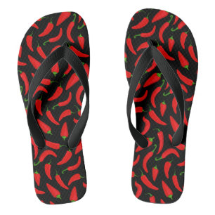 Chili Addict Red Pepper Flip Flops