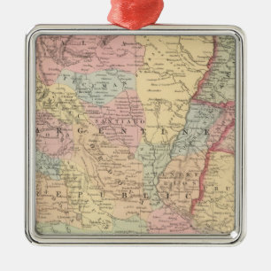 Chili, Argentinien-Republik, Paraguay und Uruguay Ornament Aus Metall