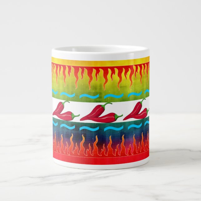 Chili Bowl/Tasse oder Jumbo Hot Drink Tasse (Vorderseite)