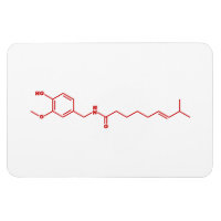 Chili Capsaicin Molekulare Chemische Formel