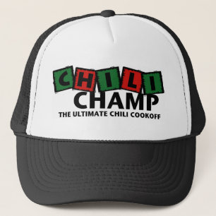 Chili-Champions-Logo-Hut Truckerkappe