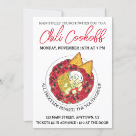 Chili Chili Suppenkeks Wettbewerb Abendessen Einladung