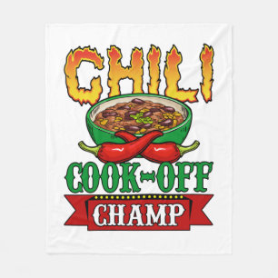 Chili Cook Off Champ Gewinner Fleecedecke