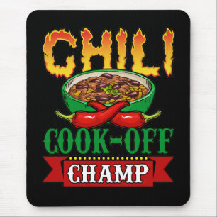 Chili Cook Off Champ Gewinner Mousepad