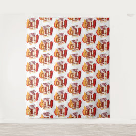 Chili Cook Off | GRILLEN Contest Step and Repeat Wandteppich