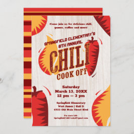 Chili Cook Off | GRILLEN Cookout Contest Einladung